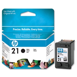 Hewlett Packard [HP] No. 21 Inkjet Cartridge Black